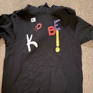 Black Graphic Kobi sweatshirt with Colorful Design